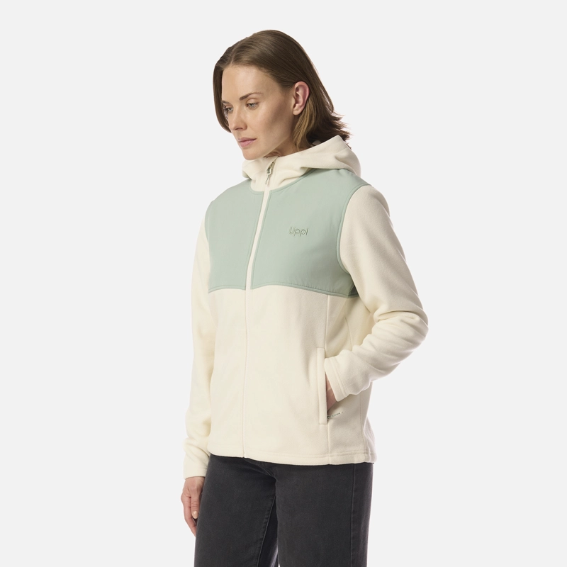 POLAR MUJER PAICAVI PATCH THERM-PRO JACKET CREMA LIPPI - 2