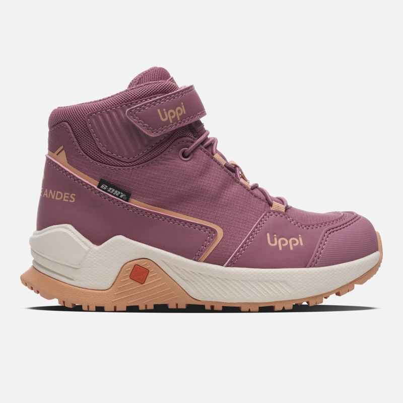 ZAPATILLA NIÑA MOTION MID KIDS B-DRY ROSA OSCURO LIPPI - 1