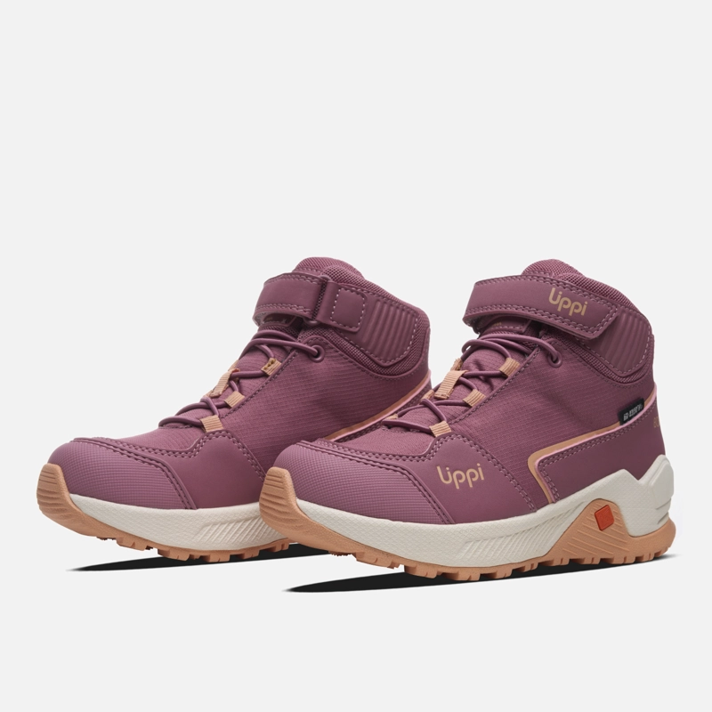 ZAPATILLA NIÑA MOTION MID KIDS B-DRY ROSA OSCURO LIPPI - 4