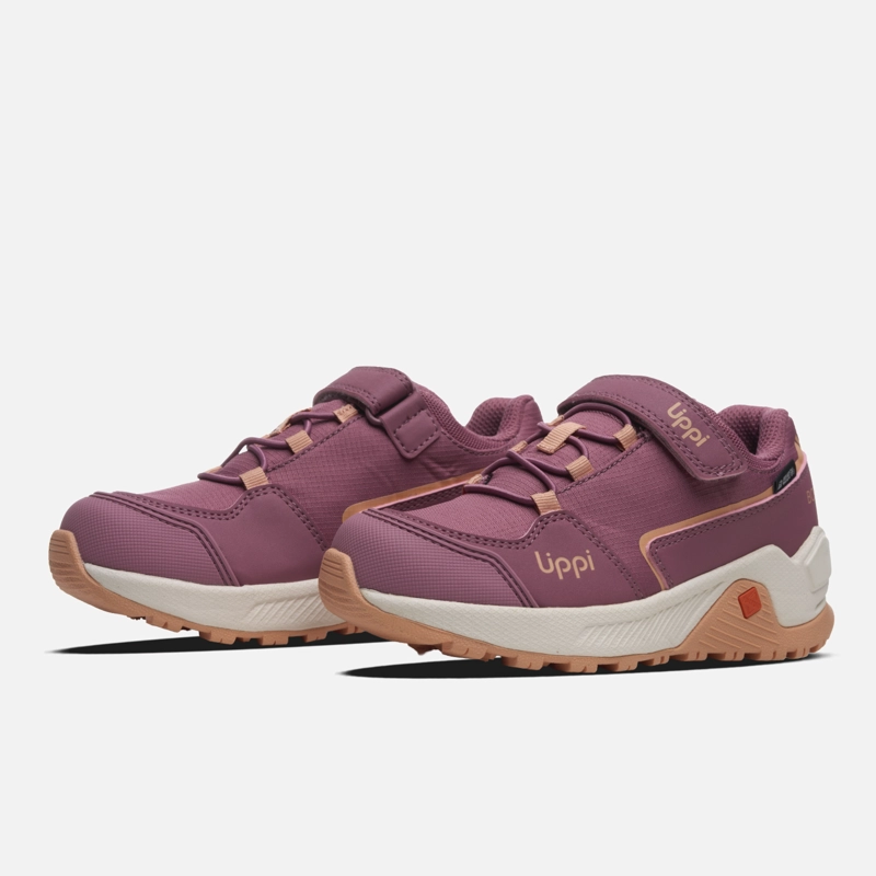 ZAPATILLA NIÑA MOTION LOW KIDS B-DRY ROSA OSCURO LIPPI I26 - 4
