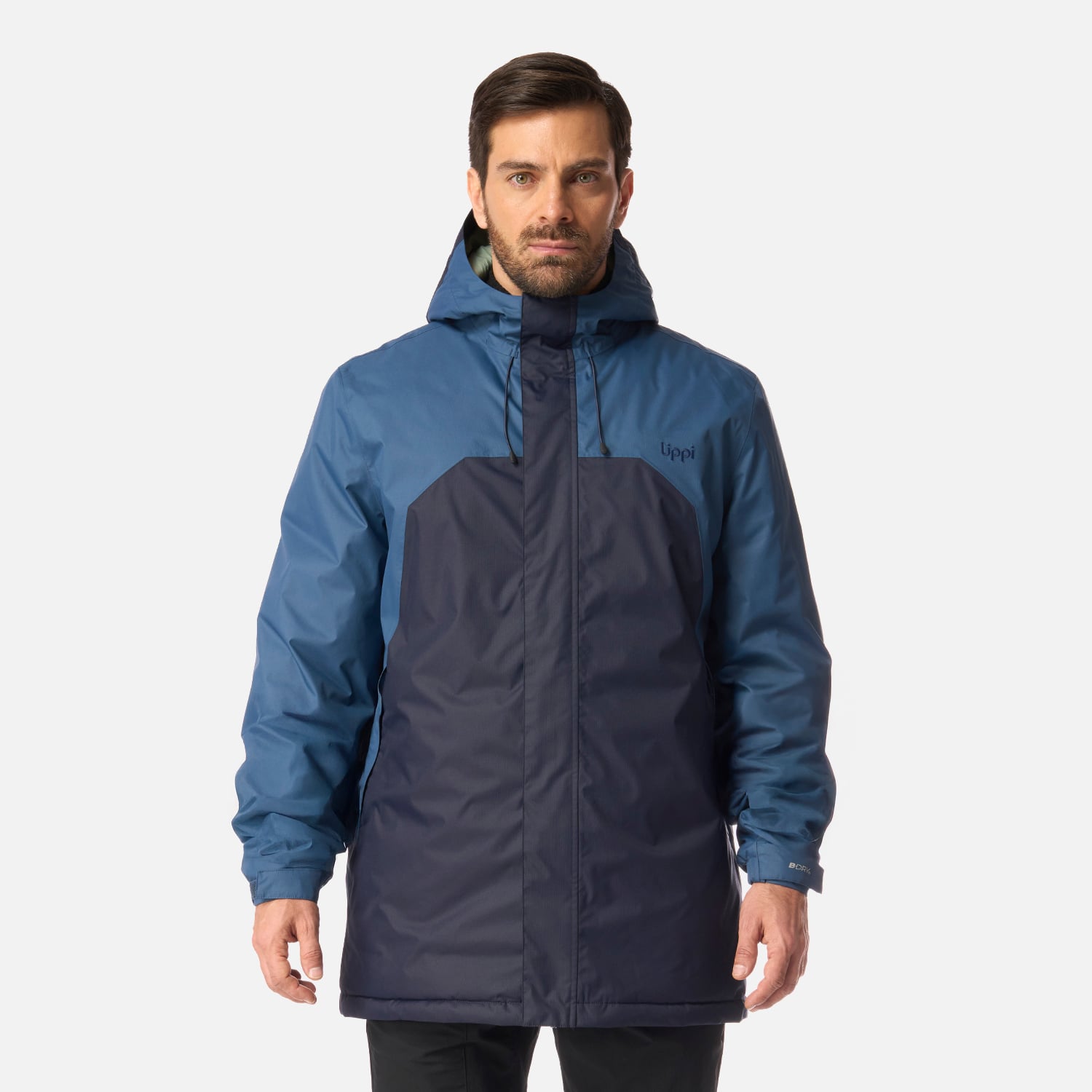 CHAQUETA HOMBRE GUNTHER B-DRY HOODY JACKET AZUL OSCURO LIPPI I26 - 1