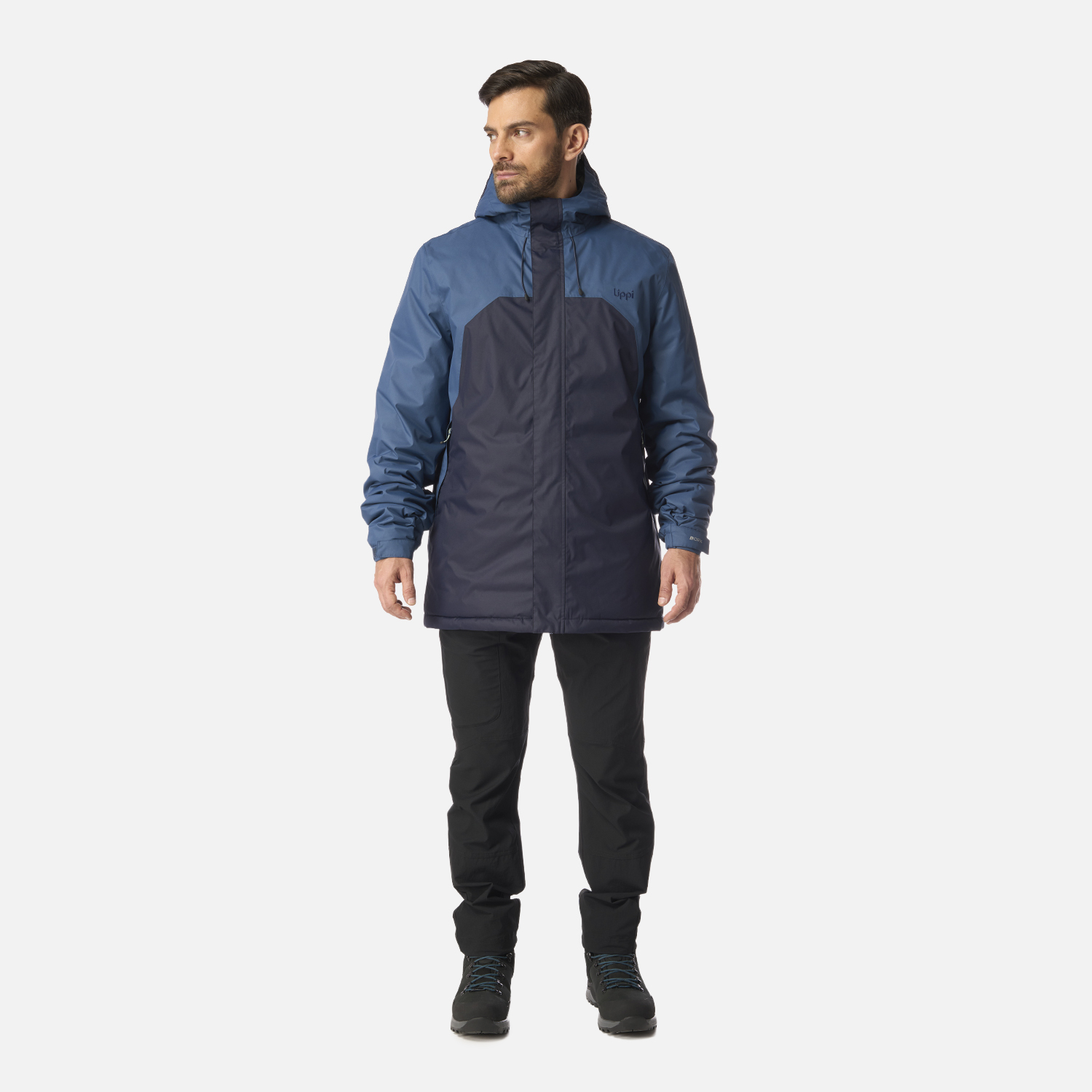 CHAQUETA HOMBRE GUNTHER B-DRY HOODY JACKET AZUL OSCURO LIPPI I26 - 7