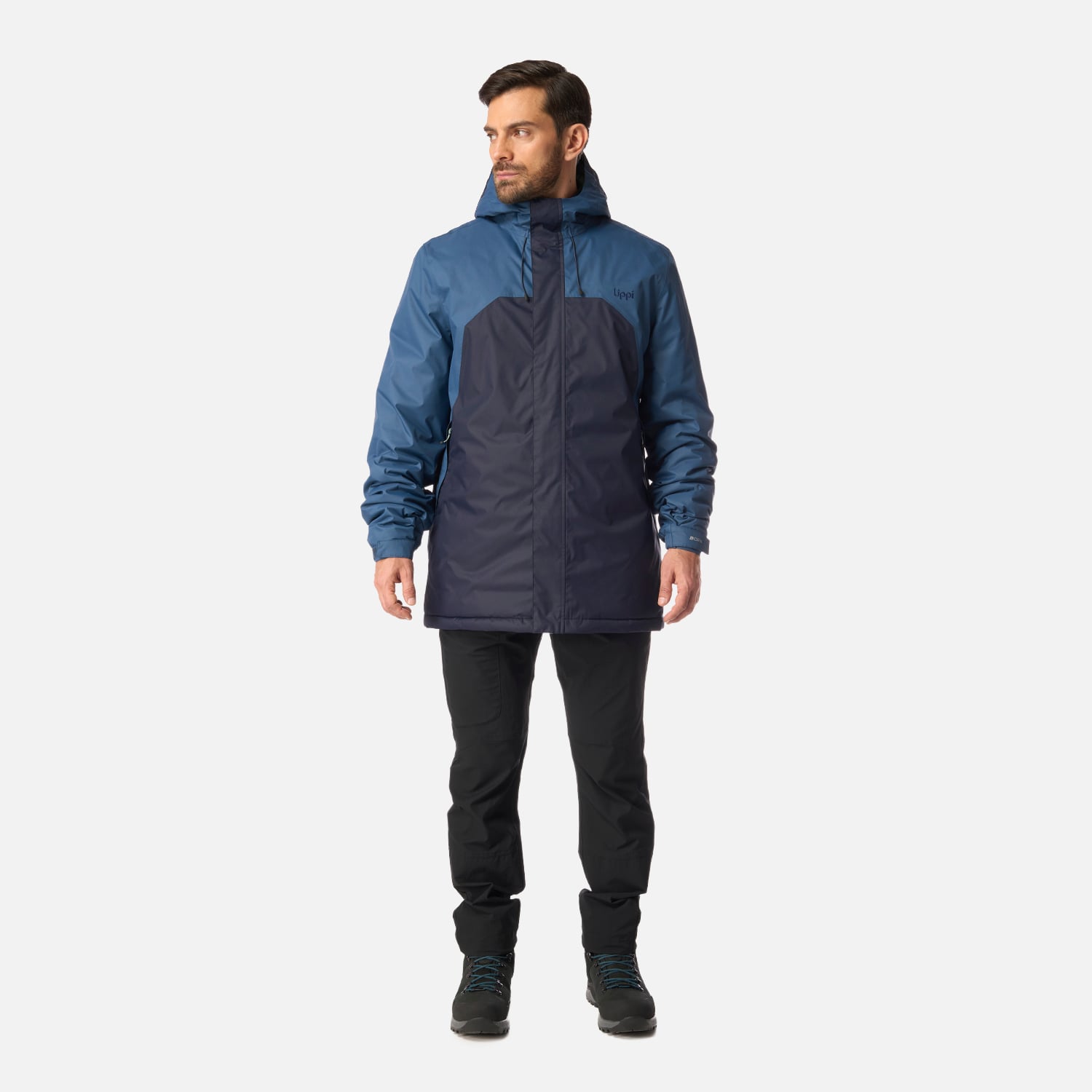 CHAQUETA HOMBRE GUNTHER B-DRY HOODY JACKET AZUL OSCURO LIPPI I26 - 7