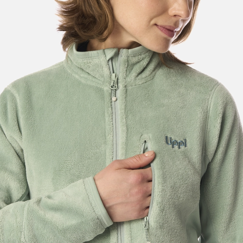 POLAR MUJER NUMAN SHAGGY-PRO JACKET JADE LIPPI I26 - 4