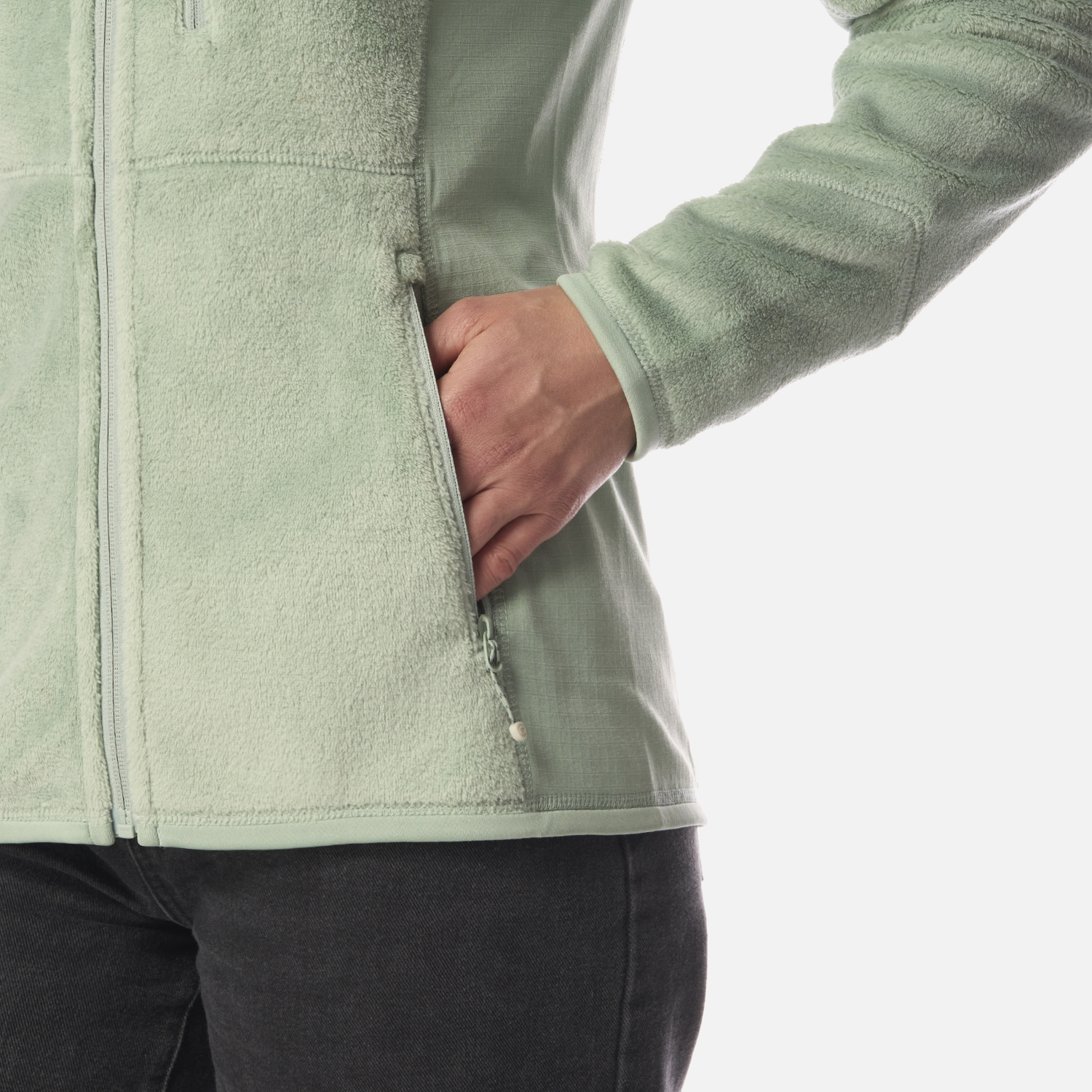 POLAR MUJER NUMAN SHAGGY-PRO JACKET JADE LIPPI I26 - 5
