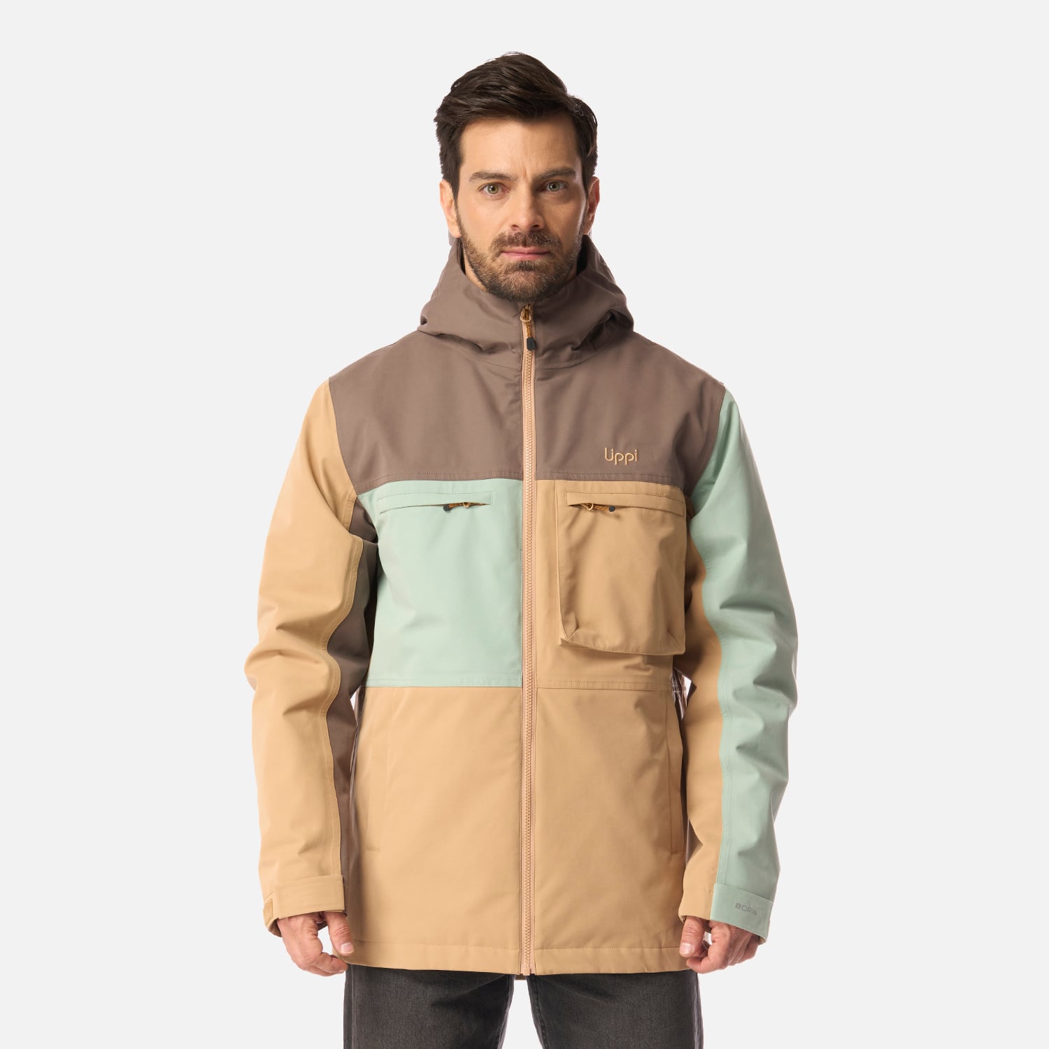 LIPPI CHAQUETA HOMBRE CITIZEN WARM B-DRY HOODY JACKET CAMEL LIPPI I26