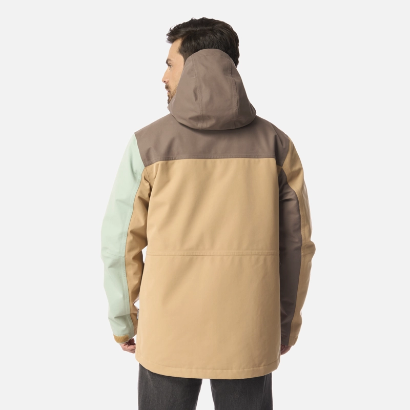 CHAQUETA HOMBRE CITIZEN WARM B-DRY HOODY JACKET CAMEL LIPPI I26 - 3