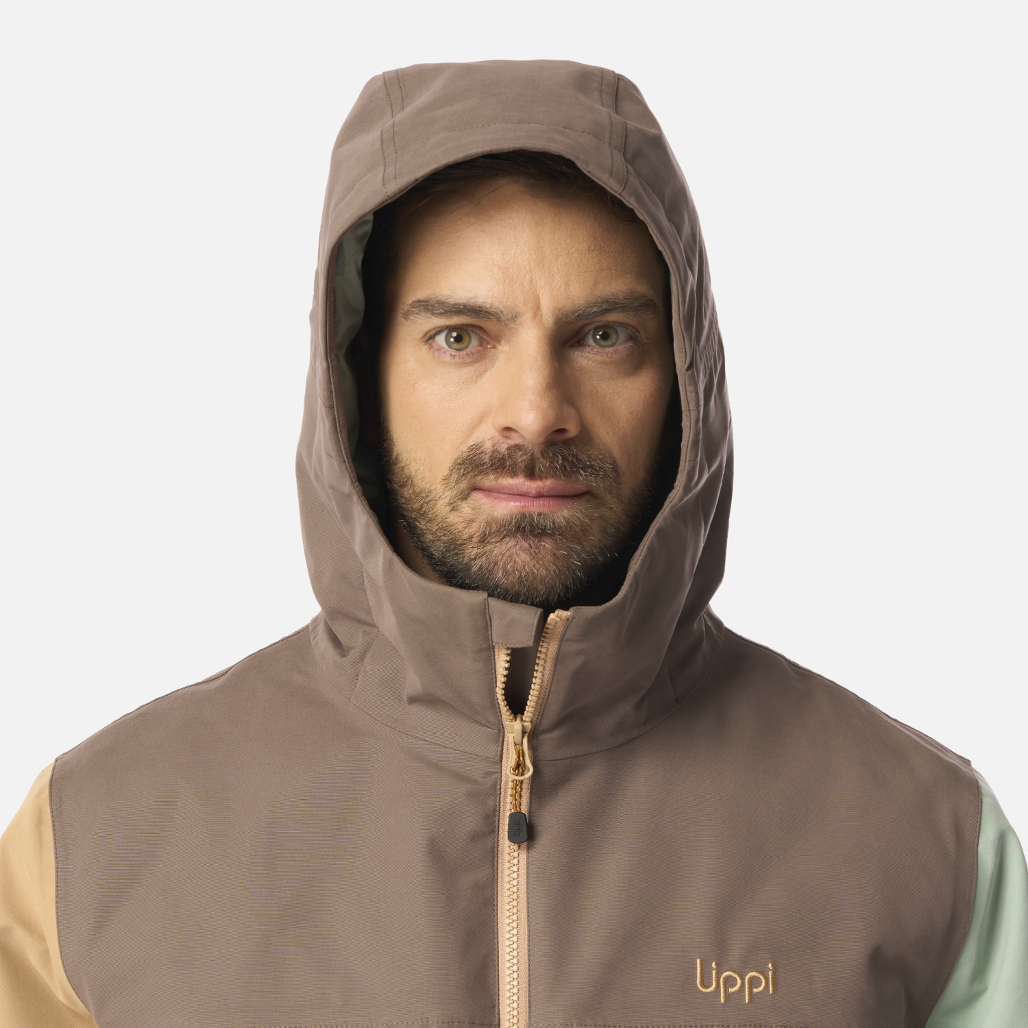CHAQUETA HOMBRE CITIZEN WARM B-DRY HOODY JACKET CAMEL LIPPI I26 - 4