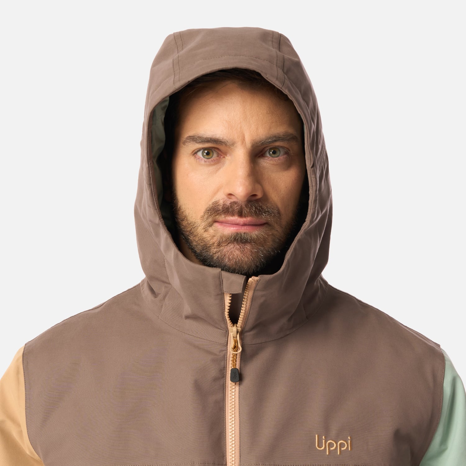CHAQUETA HOMBRE CITIZEN WARM B-DRY HOODY JACKET CAMEL LIPPI I26 - 4