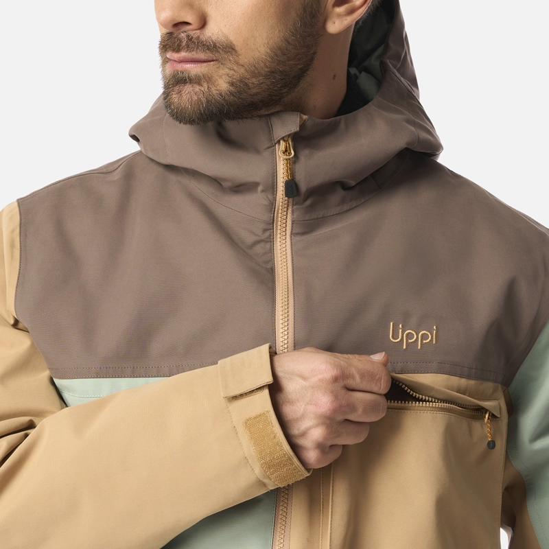 CHAQUETA HOMBRE CITIZEN WARM B-DRY HOODY JACKET CAMEL LIPPI I26 - 5