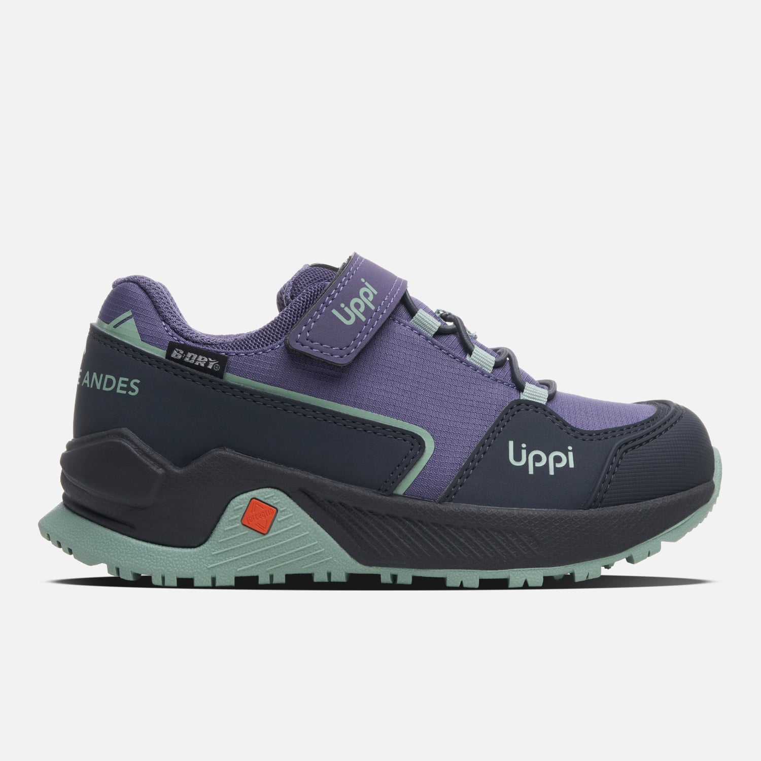 ZAPATILLA NIÑA MOTION LOW KIDS B-DRY VIOLETA LIPPI I26 - 1