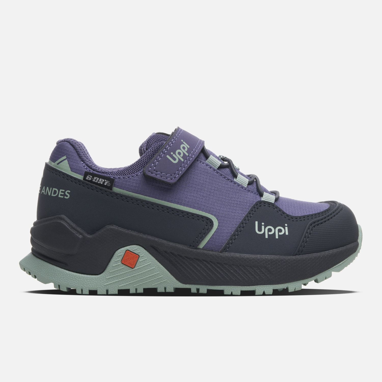 ZAPATILLA NIÑA MOTION LOW KIDS B-DRY VIOLETA LIPPI I26 - 1