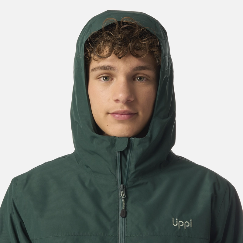 CHAQUETA TEEN BOY COLD PLACE B-DRY HOODY JACKET PETROLEO LIPPI I26 - 4