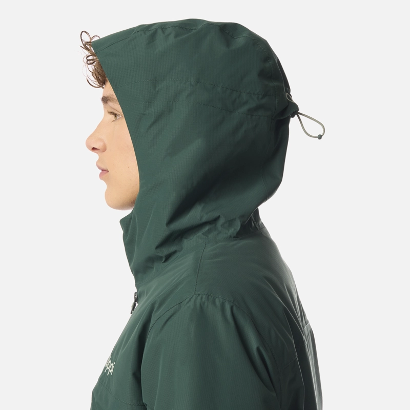 CHAQUETA TEEN BOY COLD PLACE B-DRY HOODY JACKET PETROLEO LIPPI I26 - 5