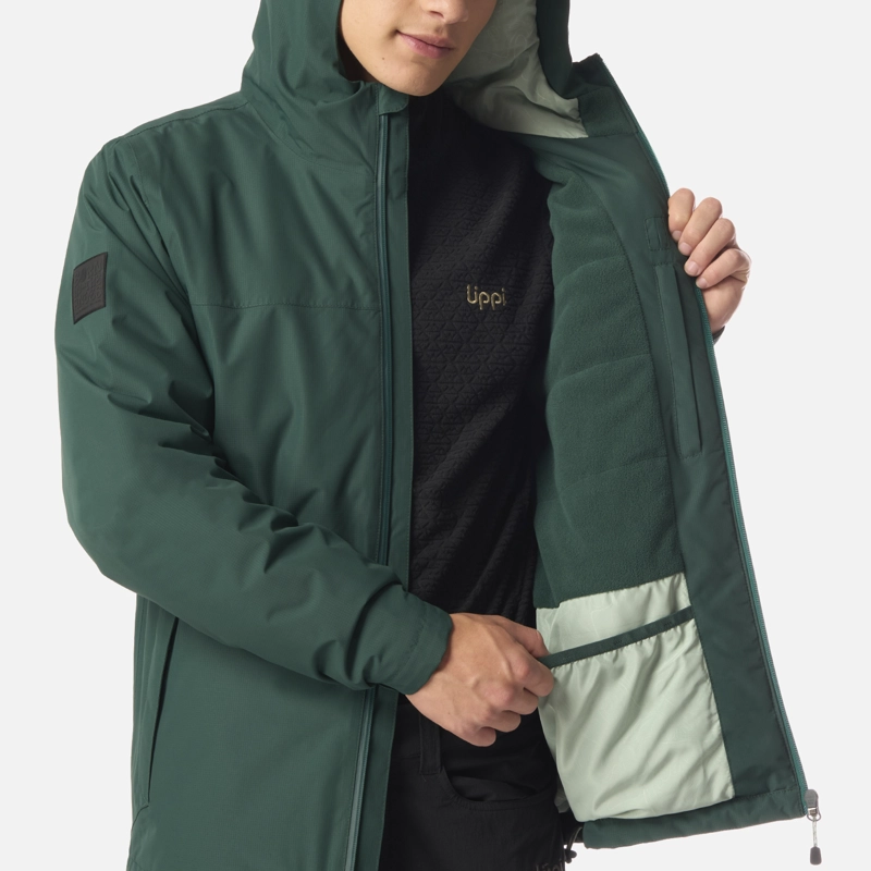 CHAQUETA TEEN BOY COLD PLACE B-DRY HOODY JACKET PETROLEO LIPPI I26 - 8