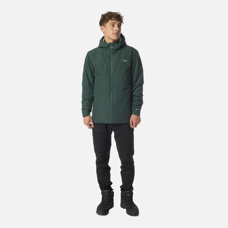 CHAQUETA TEEN BOY COLD PLACE B-DRY HOODY JACKET PETROLEO LIPPI I26 - 9