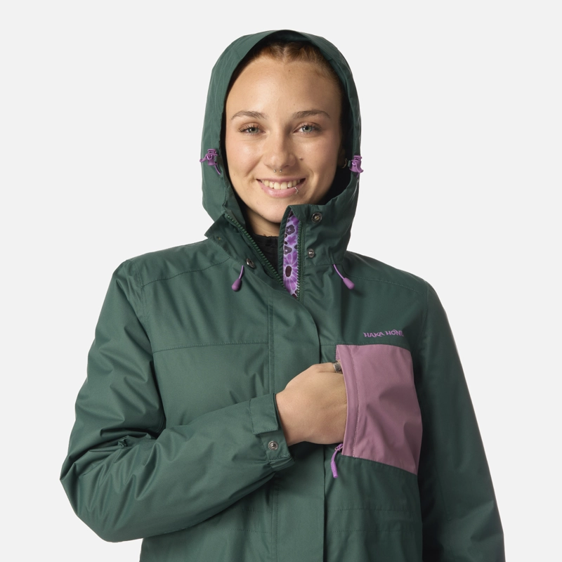 CHAQUETA MUJER TERRANOVA ESMERALDA HAKA HONU - 4