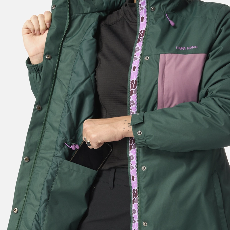 CHAQUETA MUJER TERRANOVA ESMERALDA HAKA HONU - 7