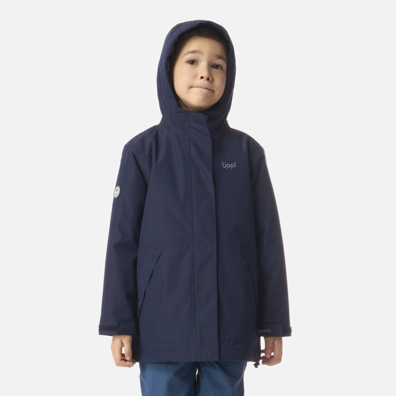 CHAQUETA NIÑO COLD PLACE B-DRY HOODY JACKET AZUL MARINO LIPPI I26 - 1