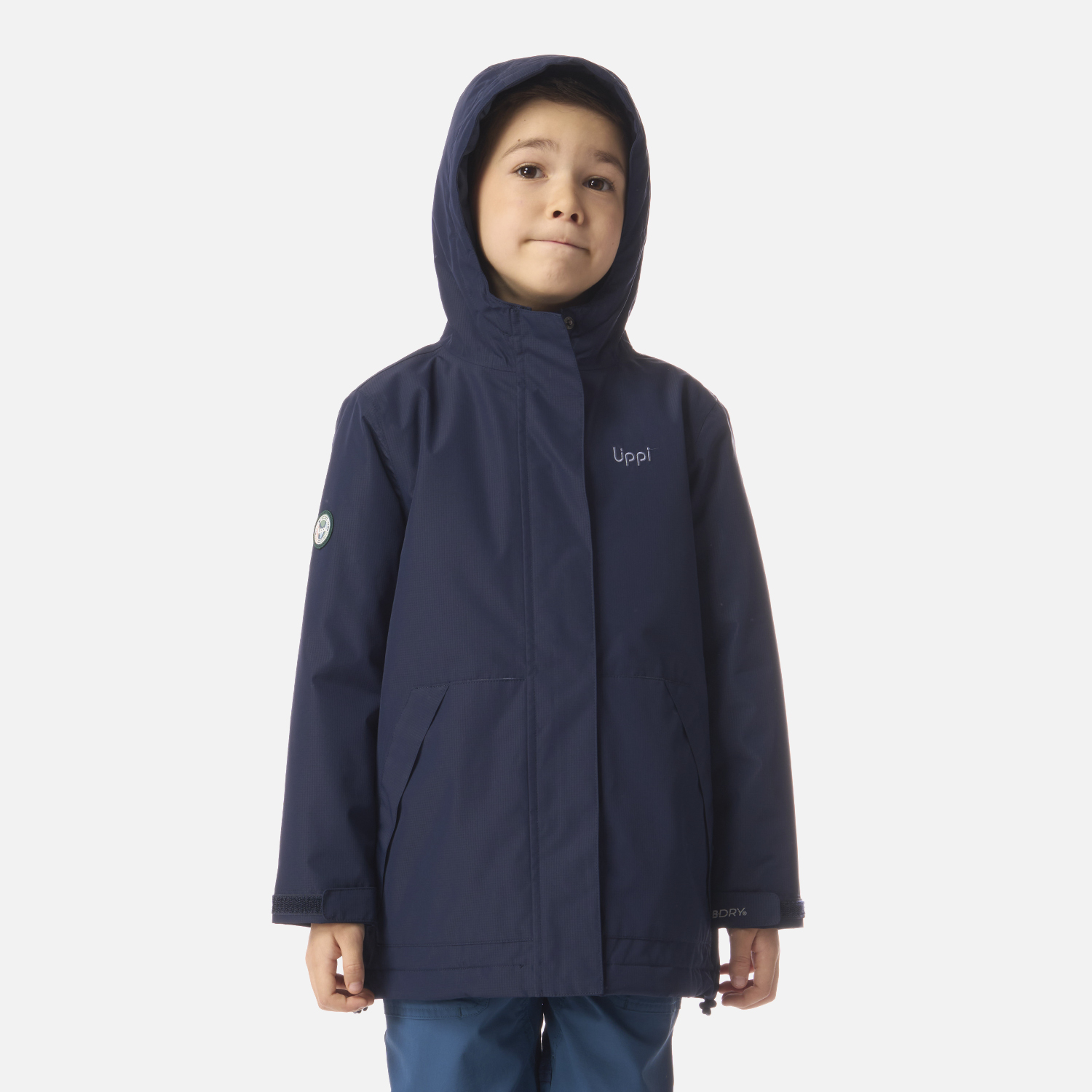 CHAQUETA NIÑO COLD PLACE B-DRY HOODY JACKET AZUL MARINO LIPPI I26 - 1