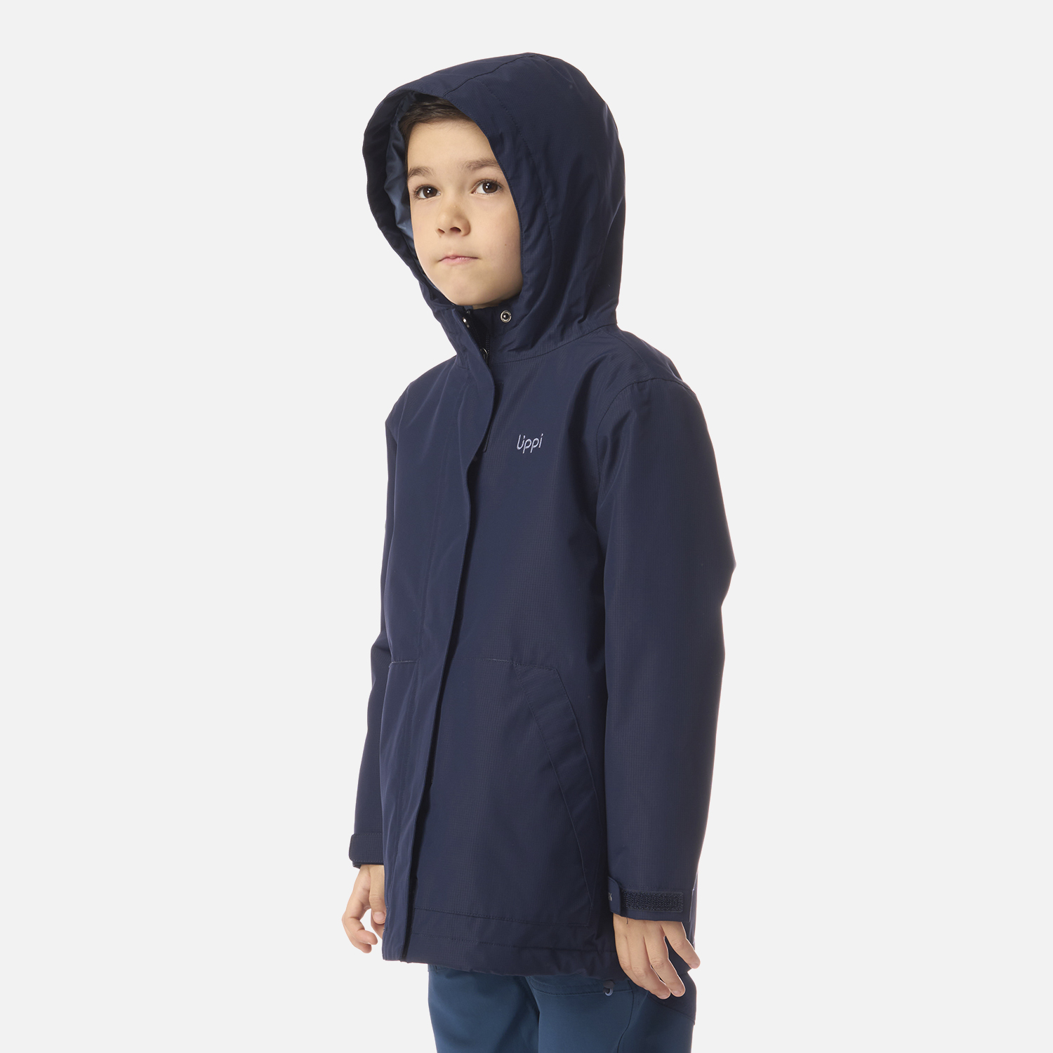 CHAQUETA NIÑO COLD PLACE B-DRY HOODY JACKET AZUL MARINO LIPPI I26 - 2
