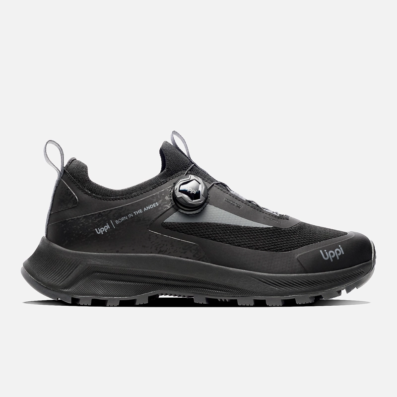 ZAPATILLA HOMBRE LIGHT KNIT TWIST NEGRO LIPPI I26 - 1