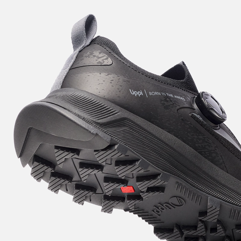 ZAPATILLA HOMBRE LIGHT KNIT TWIST NEGRO LIPPI I26 - 8