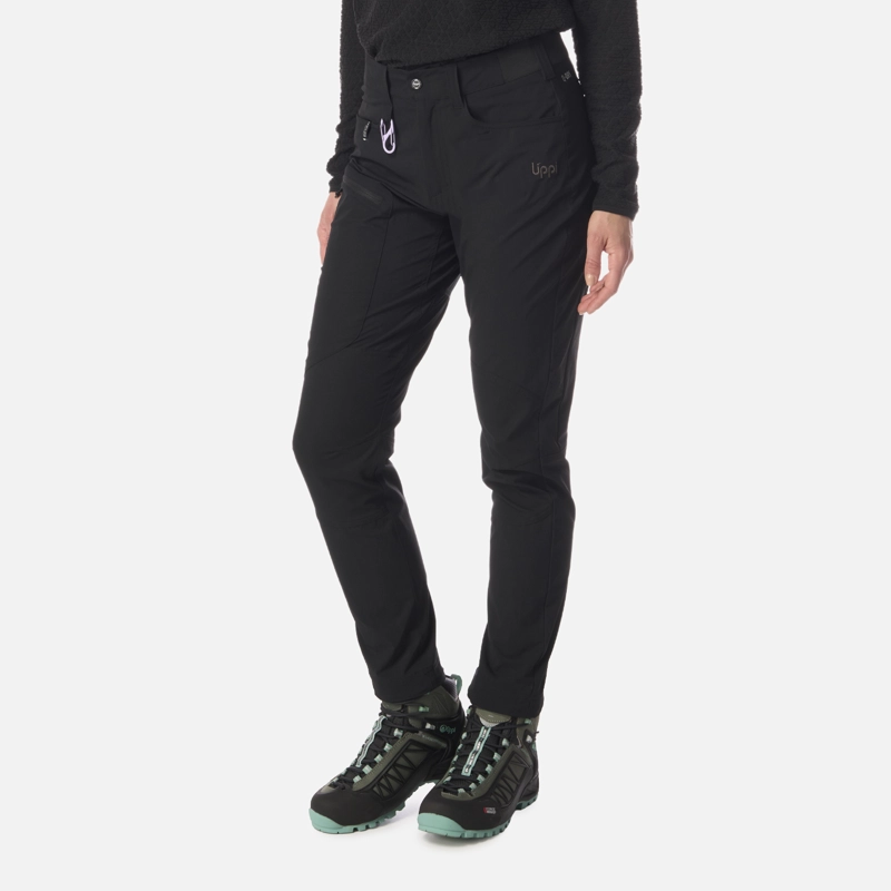 PANTALON MUJER LENNOX Q-DRY SLIM FIT PANTS NEGRO LIPPI I26 - 2
