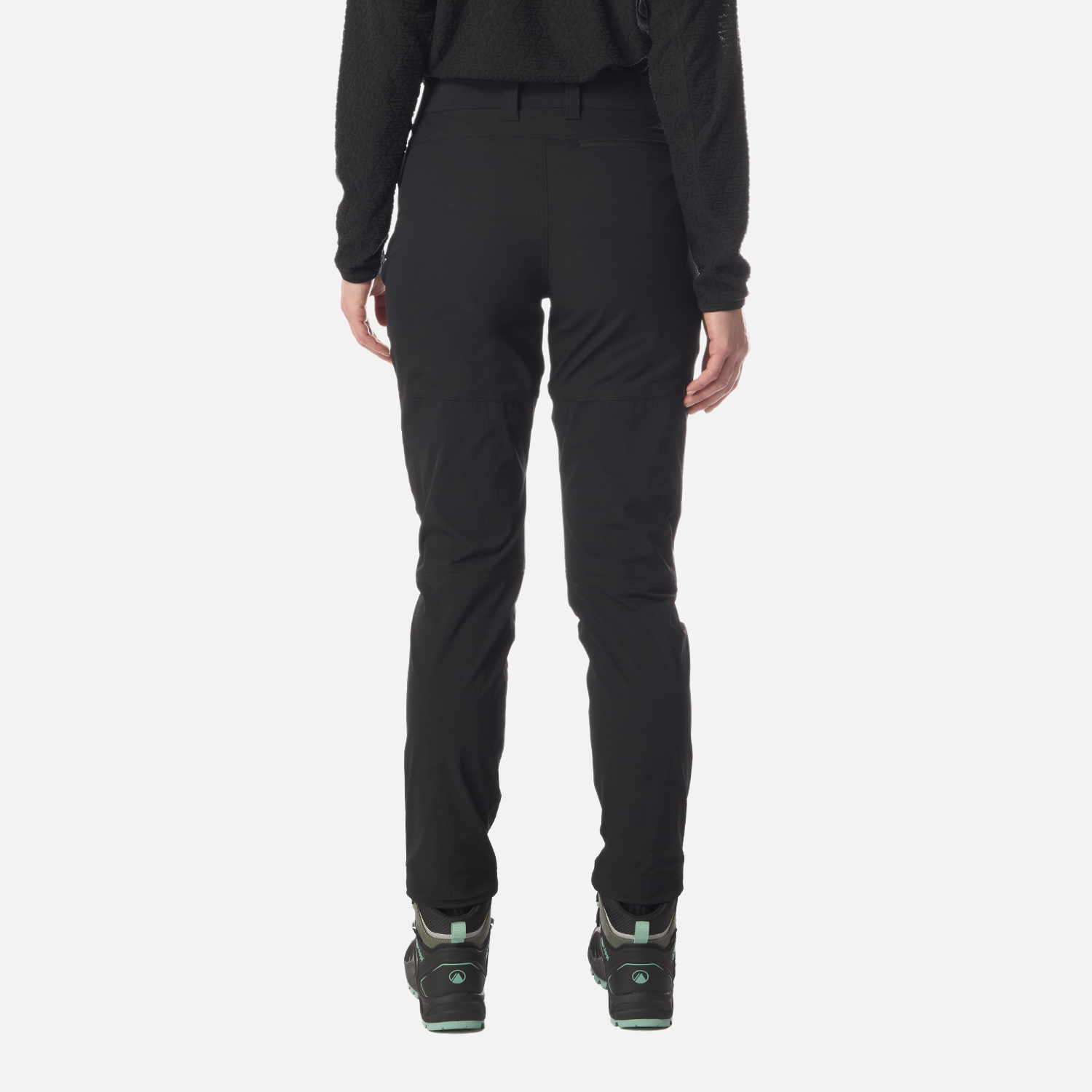 PANTALON MUJER LENNOX Q-DRY SLIM FIT PANTS NEGRO LIPPI I26 - 3
