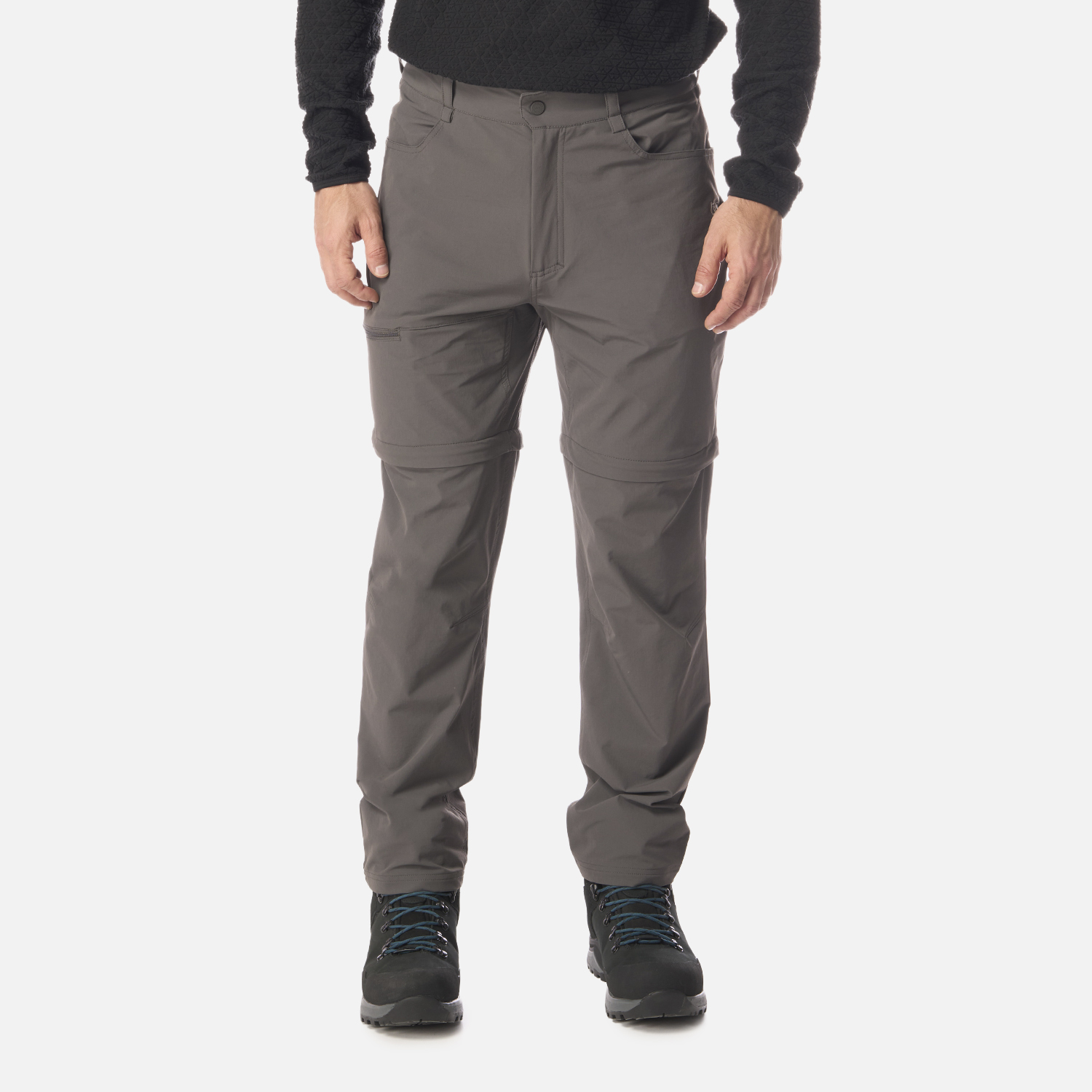 PANTALON HOMBRE BLACKLASH Q-DRY MIX-2 PANTS GRIS MEDIO LIPPI I26 - 1