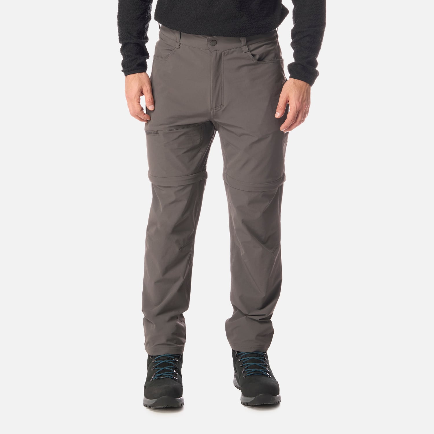 PANTALON HOMBRE BLACKLASH Q-DRY MIX-2 PANTS GRIS MEDIO LIPPI I26 - 1
