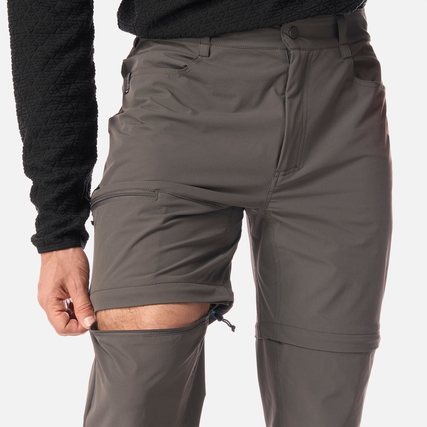 PANTALON HOMBRE BLACKLASH Q-DRY MIX-2 PANTS GRIS MEDIO LIPPI I26 - 6