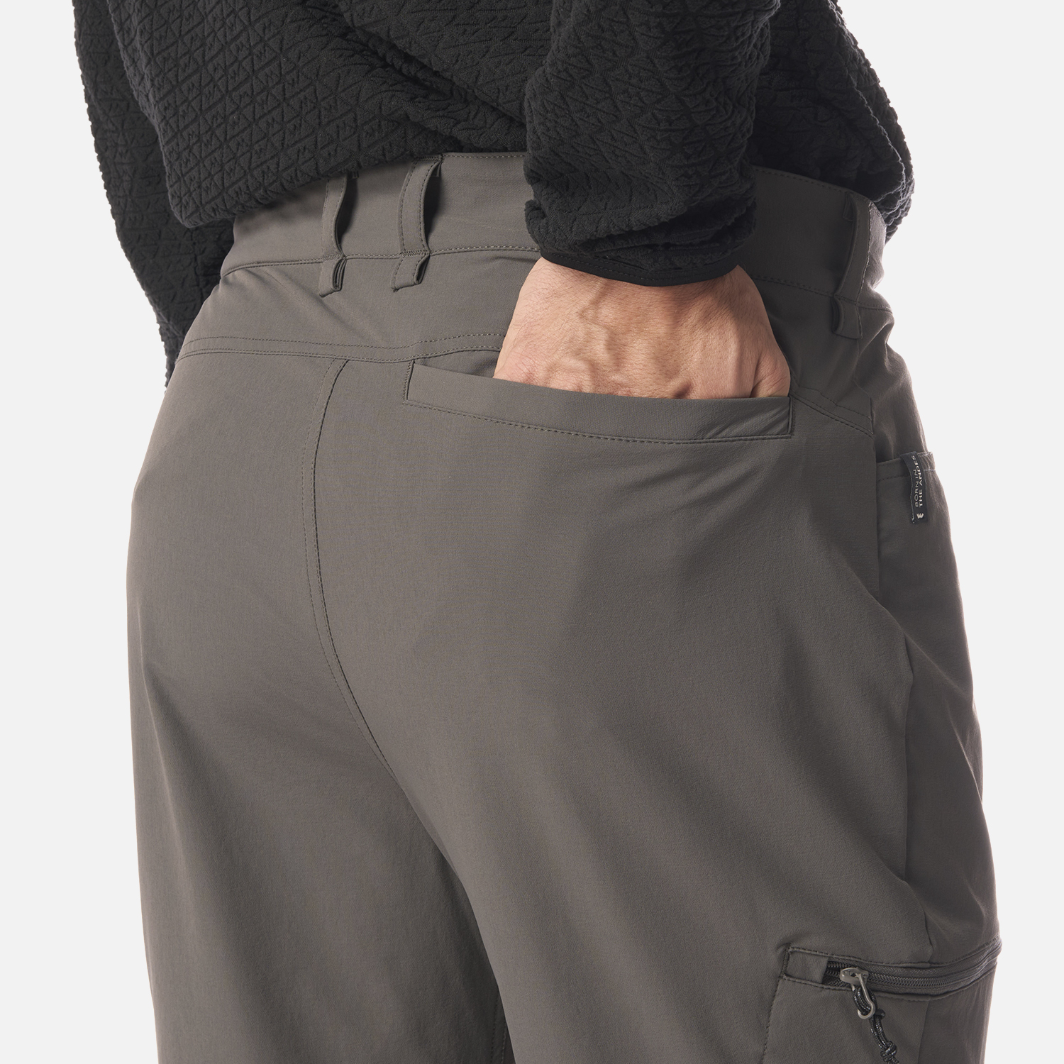 PANTALON HOMBRE BLACKLASH Q-DRY MIX-2 PANTS GRIS MEDIO LIPPI I26 - 7