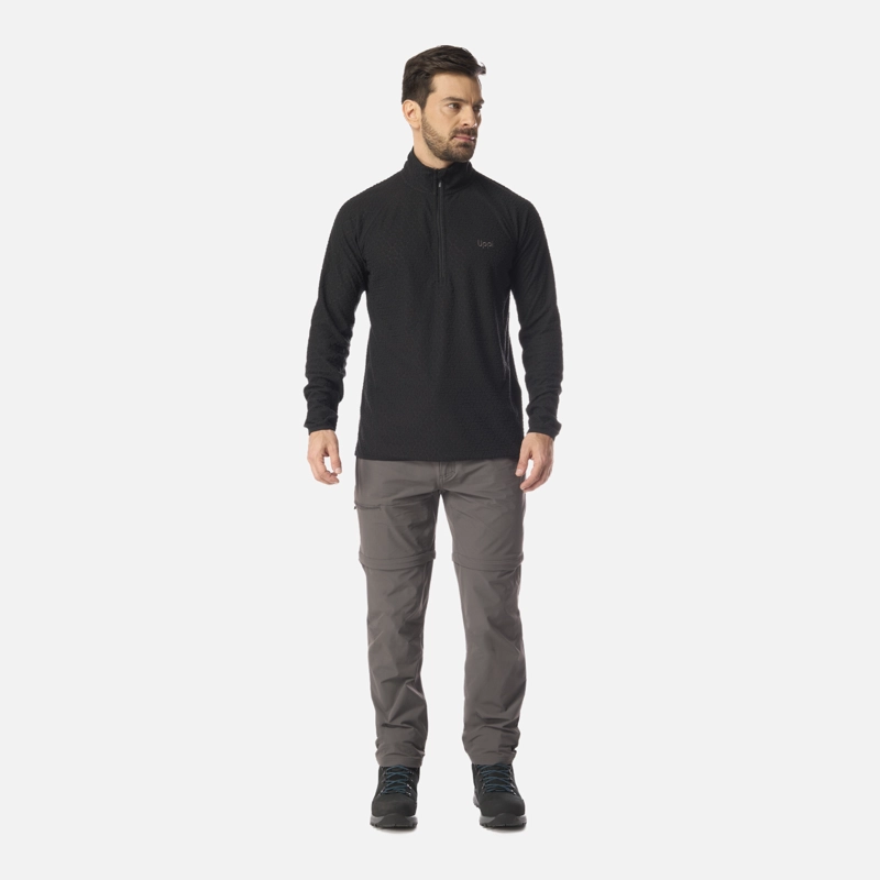 PANTALON HOMBRE BLACKLASH Q-DRY MIX-2 PANTS GRIS MEDIO LIPPI I26 - 8