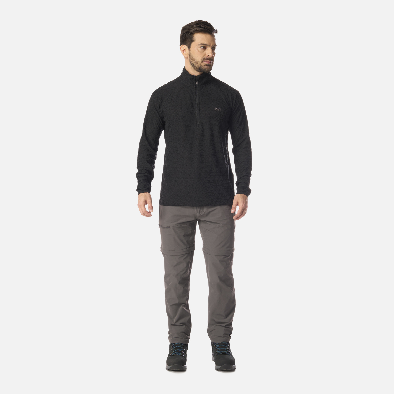 PANTALON HOMBRE BLACKLASH Q-DRY MIX-2 PANTS GRIS MEDIO LIPPI I26 - 8