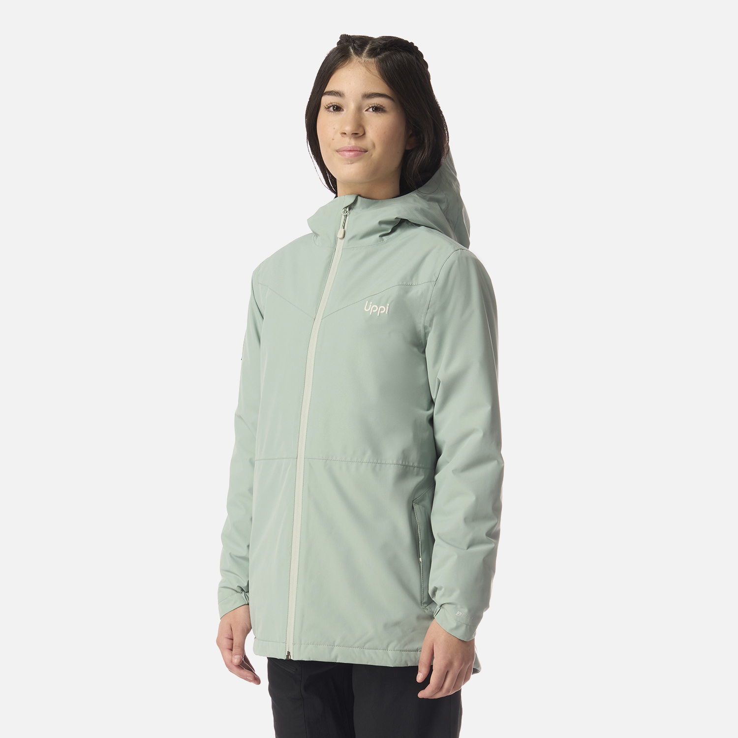 CHAQUETA TEEN GIRL COLD PLACE B-DRY HOODY JACKET JADE LIPPI I26 - 2