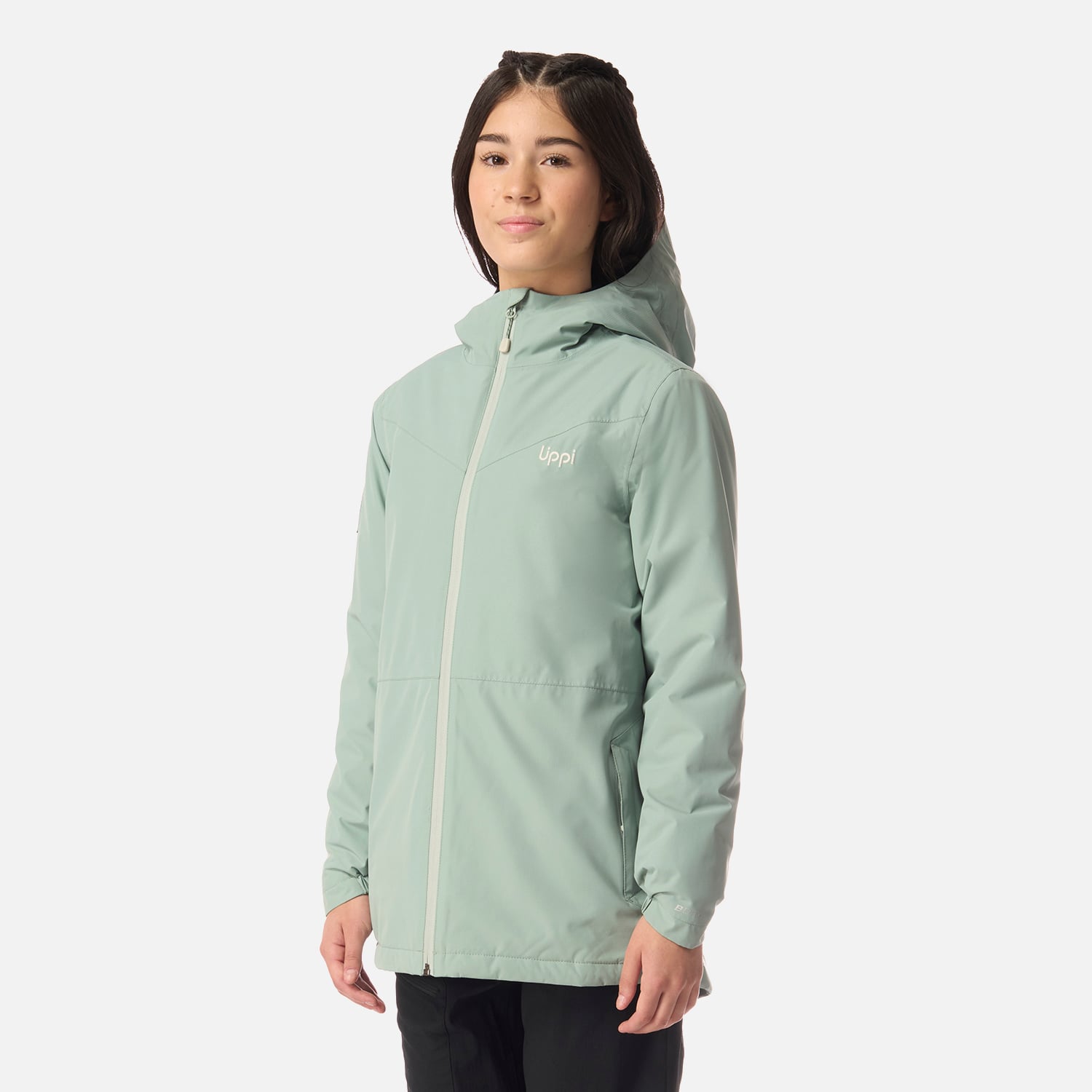 CHAQUETA TEEN GIRL COLD PLACE B-DRY HOODY JACKET JADE LIPPI I26 - 2