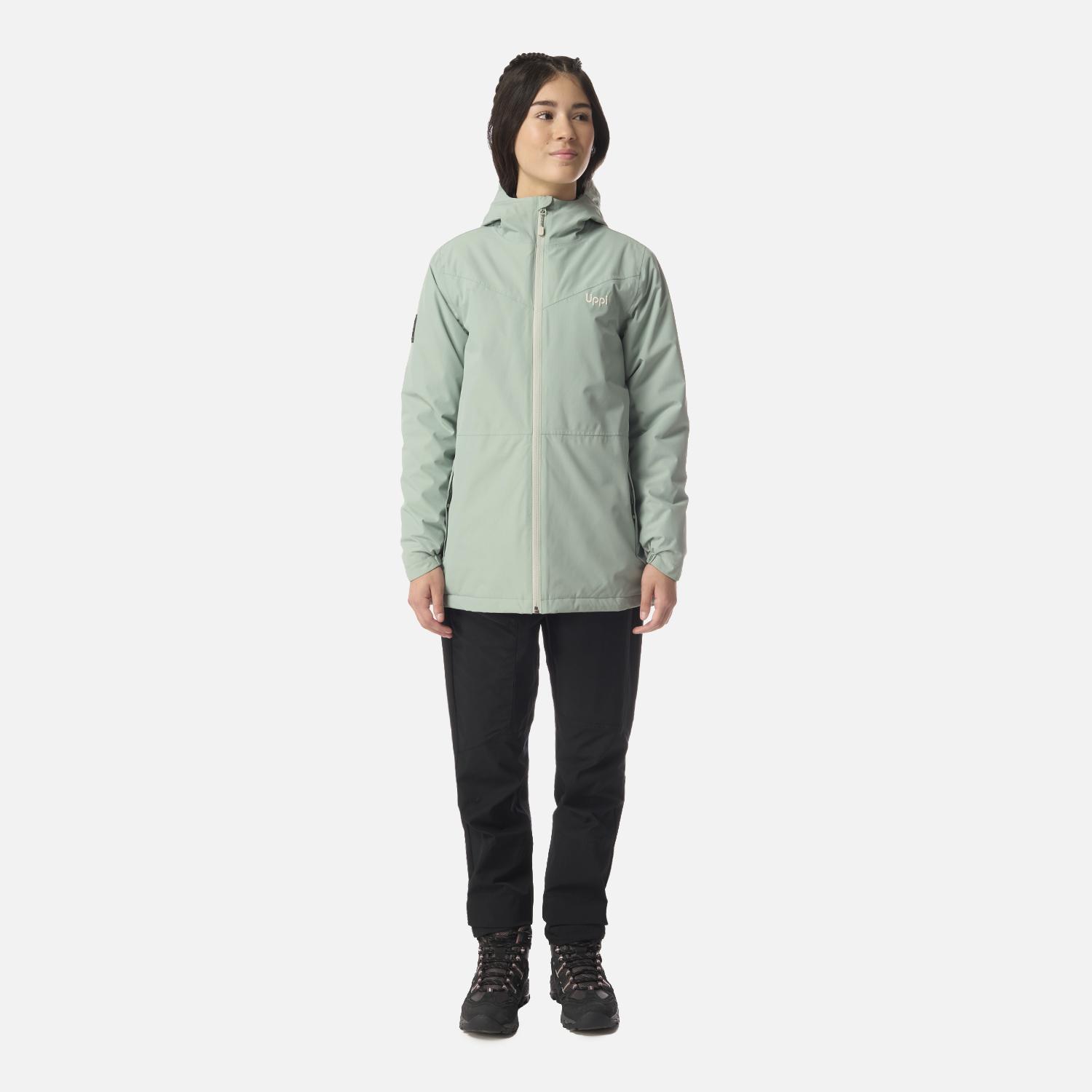 CHAQUETA TEEN GIRL COLD PLACE B-DRY HOODY JACKET JADE LIPPI I26 - 9