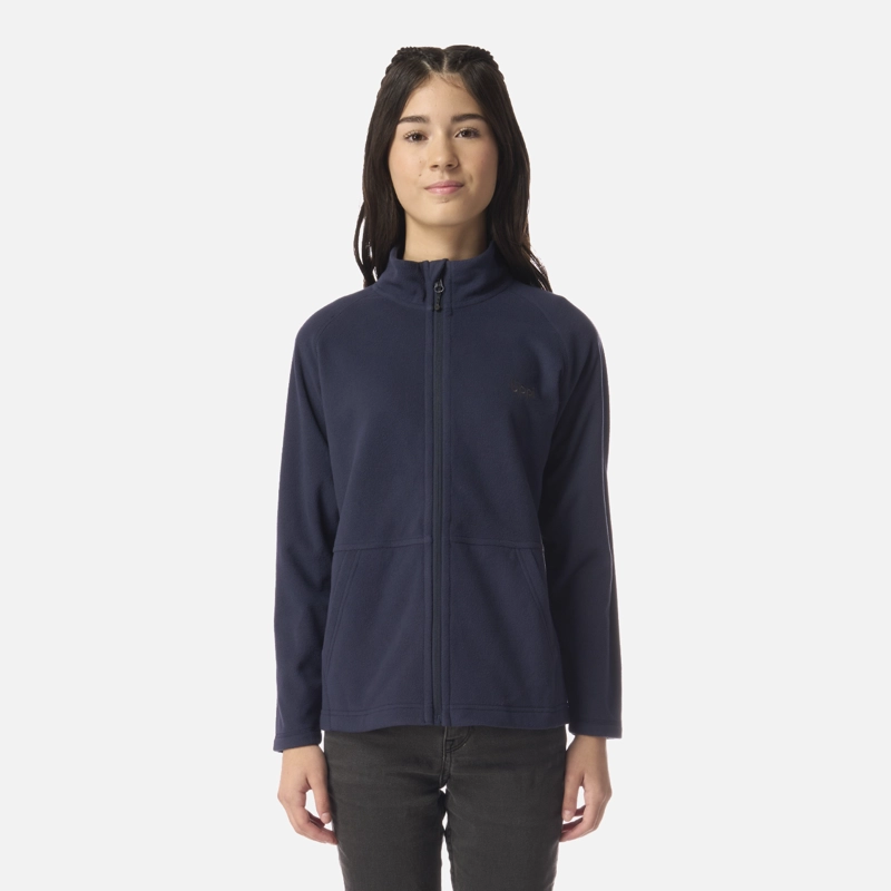POLAR TEEN GIRL COLD DAY THERM-PRO FULL ZIP JACKET AZUL MARINO LIPPI I26 - 1