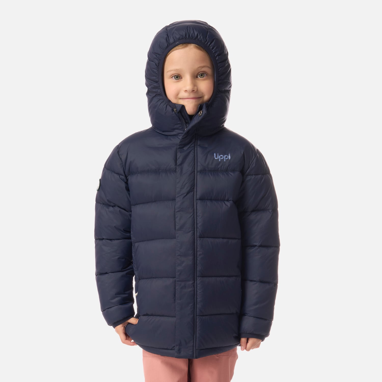 CHAQUETA NIÑA ALL WINTER STEAM-PRO HOODY JACKET AZUL MARINO LIPPI I26