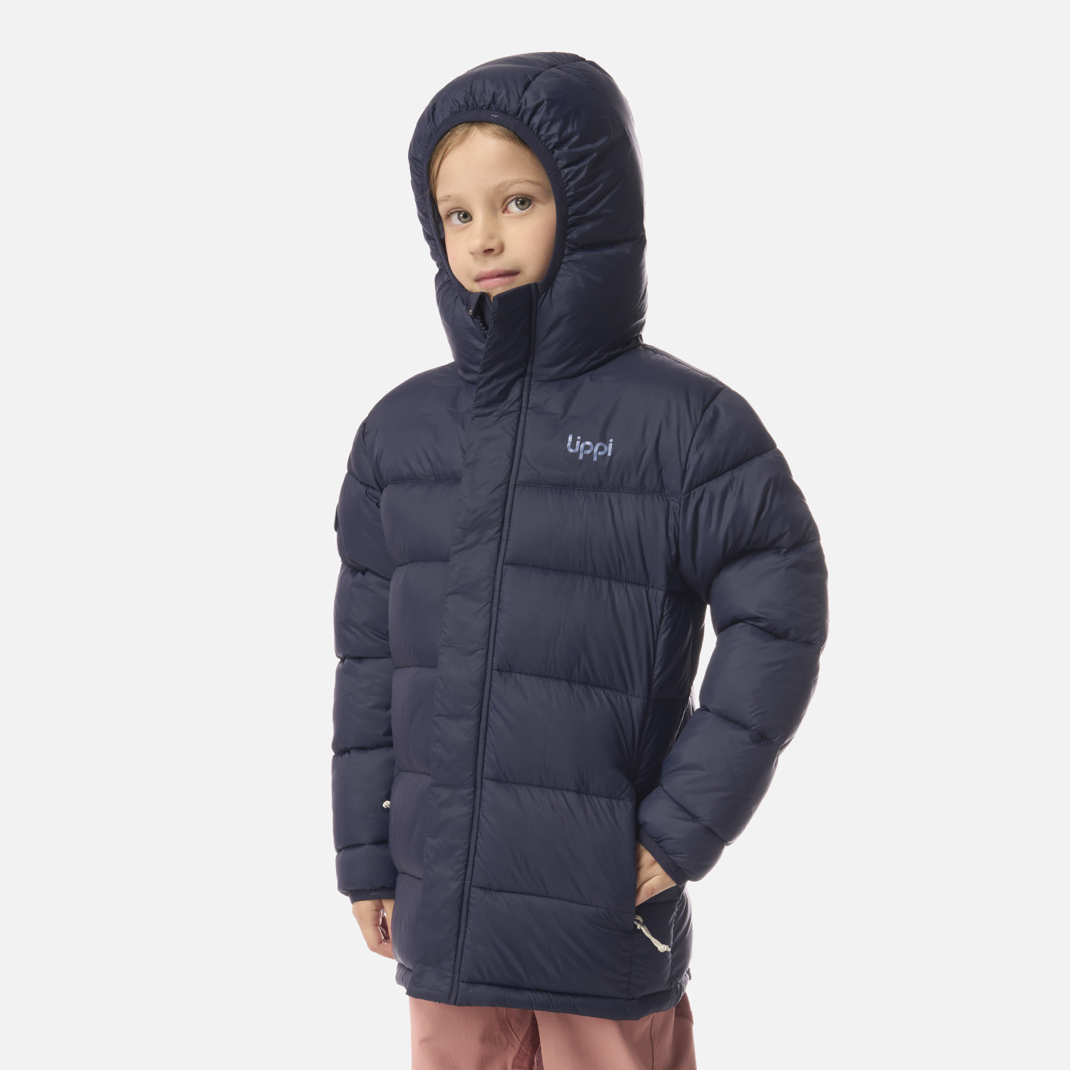 CHAQUETA NIÑA ALL WINTER STEAM-PRO HOODY JACKET AZUL MARINO LIPPI I26 - 4