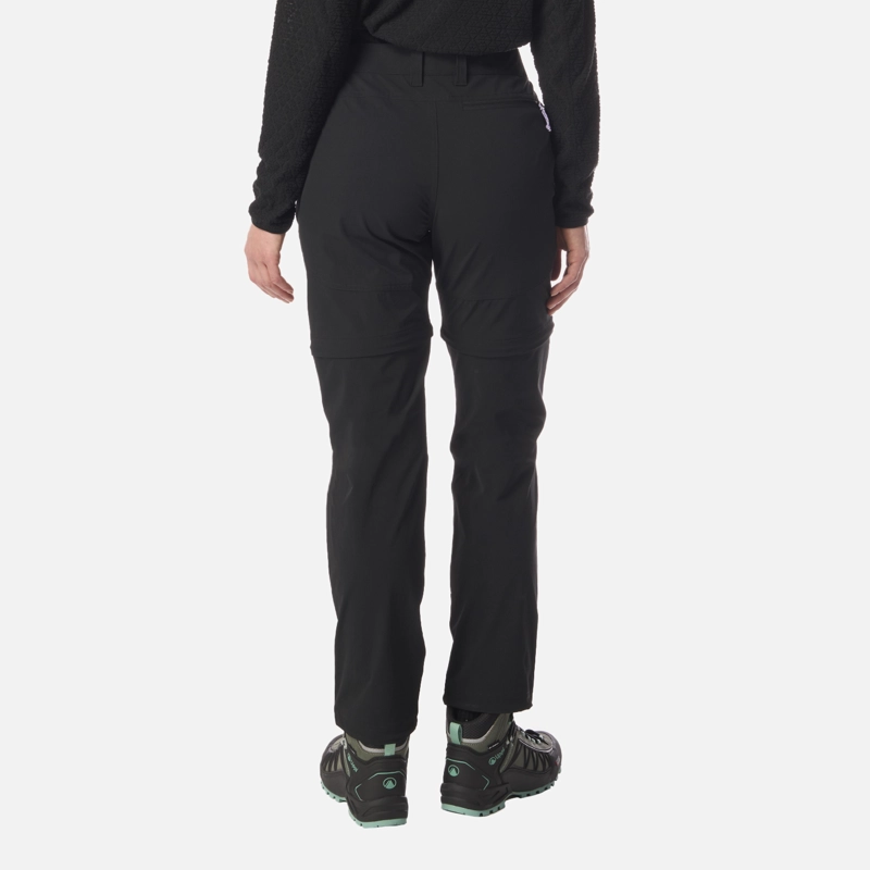 PANTALON MUJER LENNOX Q-DRY MIX-2 PANTS NEGRO LIPPI - 3