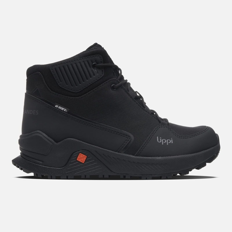 ZAPATILLA TEEN UNISEX MOTION MID TEEN B-DRY NEGRO LIPPI I26 - 1