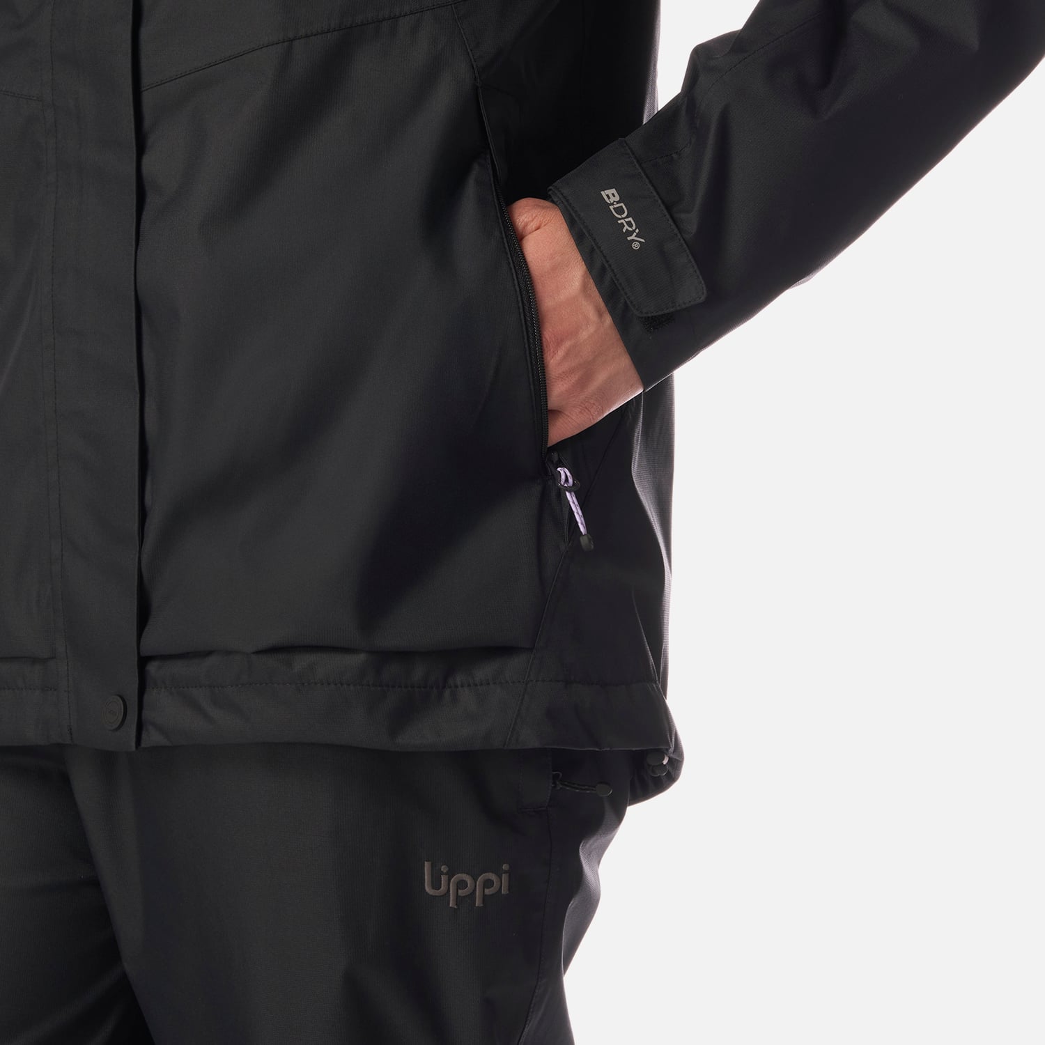 CHAQUETA MUJER BLIZZARD B-DRY HOODY JACKET NEGRO LIPPI I26 - 5