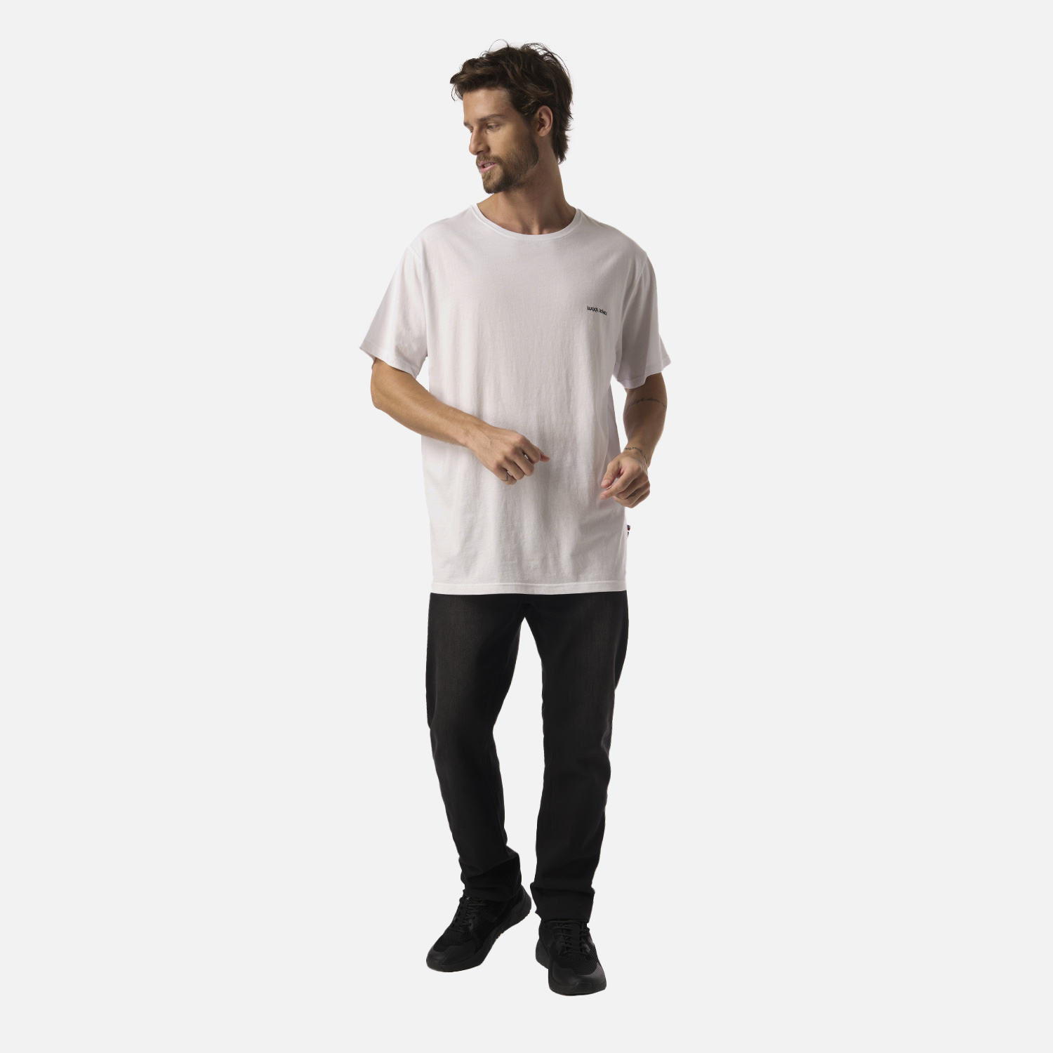 POLERA HOMBRE POLO BLANCO HAKA HONU - 5