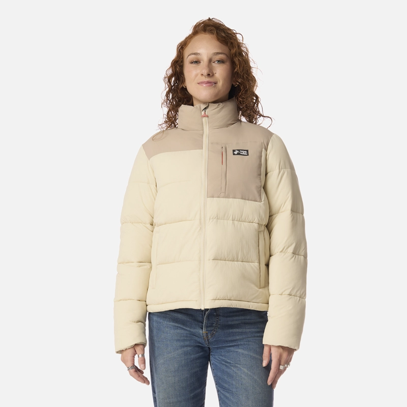 CHAQUETA MUJER AISLADA TAUPE HAKA HONU I26 - 1