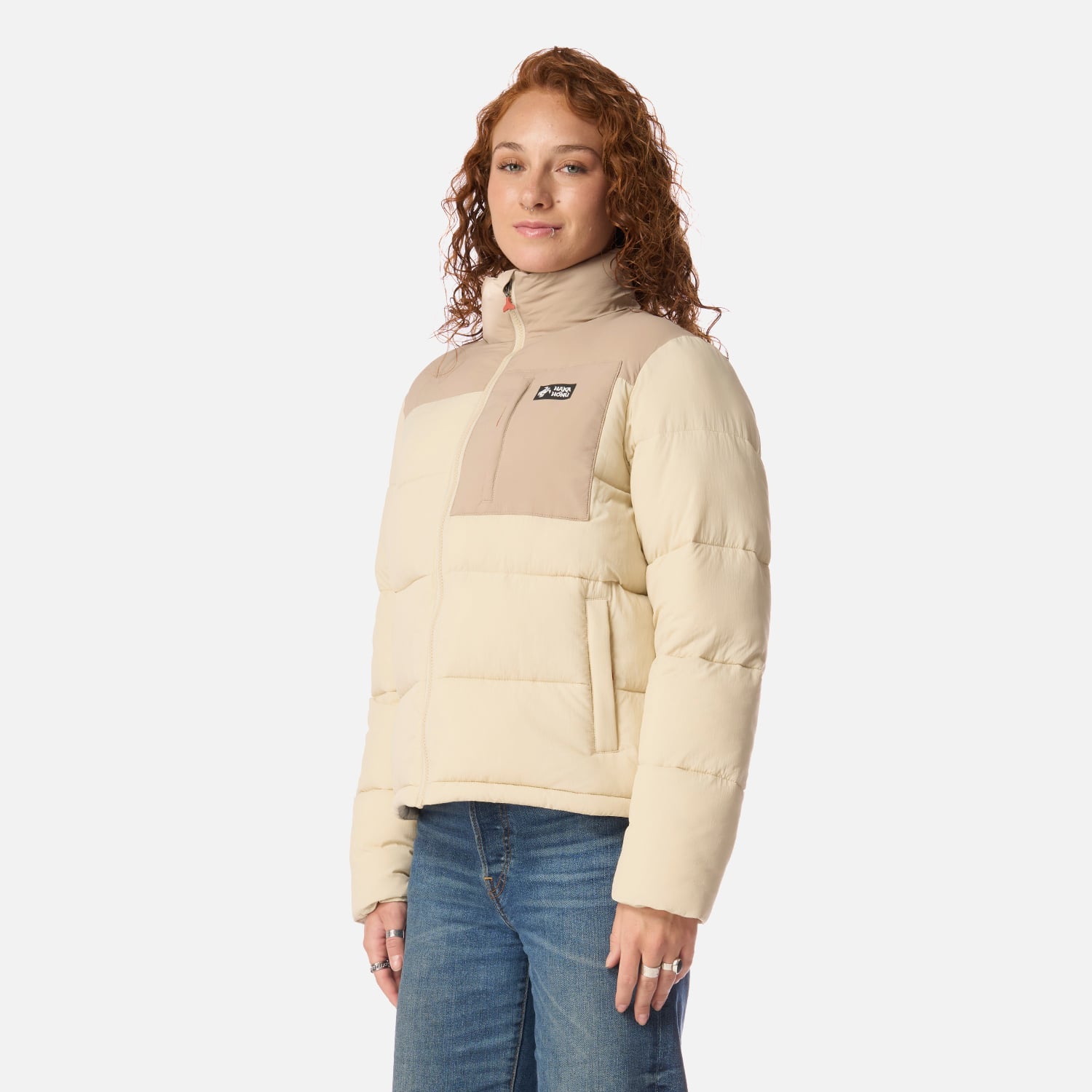 CHAQUETA MUJER AISLADA TAUPE HAKA HONU I26 - 2
