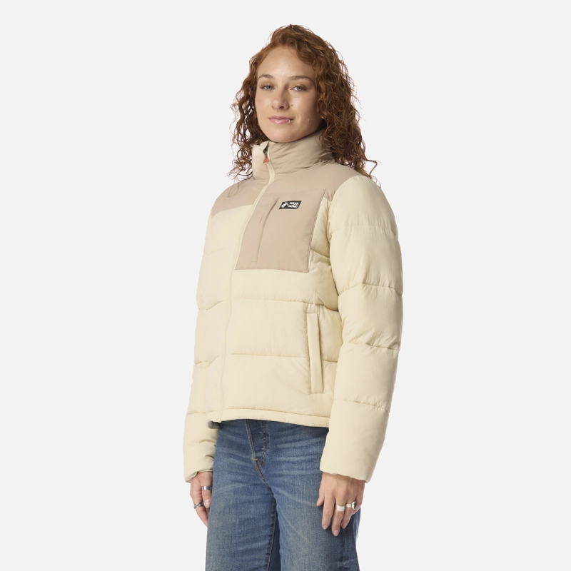 CHAQUETA MUJER AISLADA TAUPE HAKA HONU I26 - 2