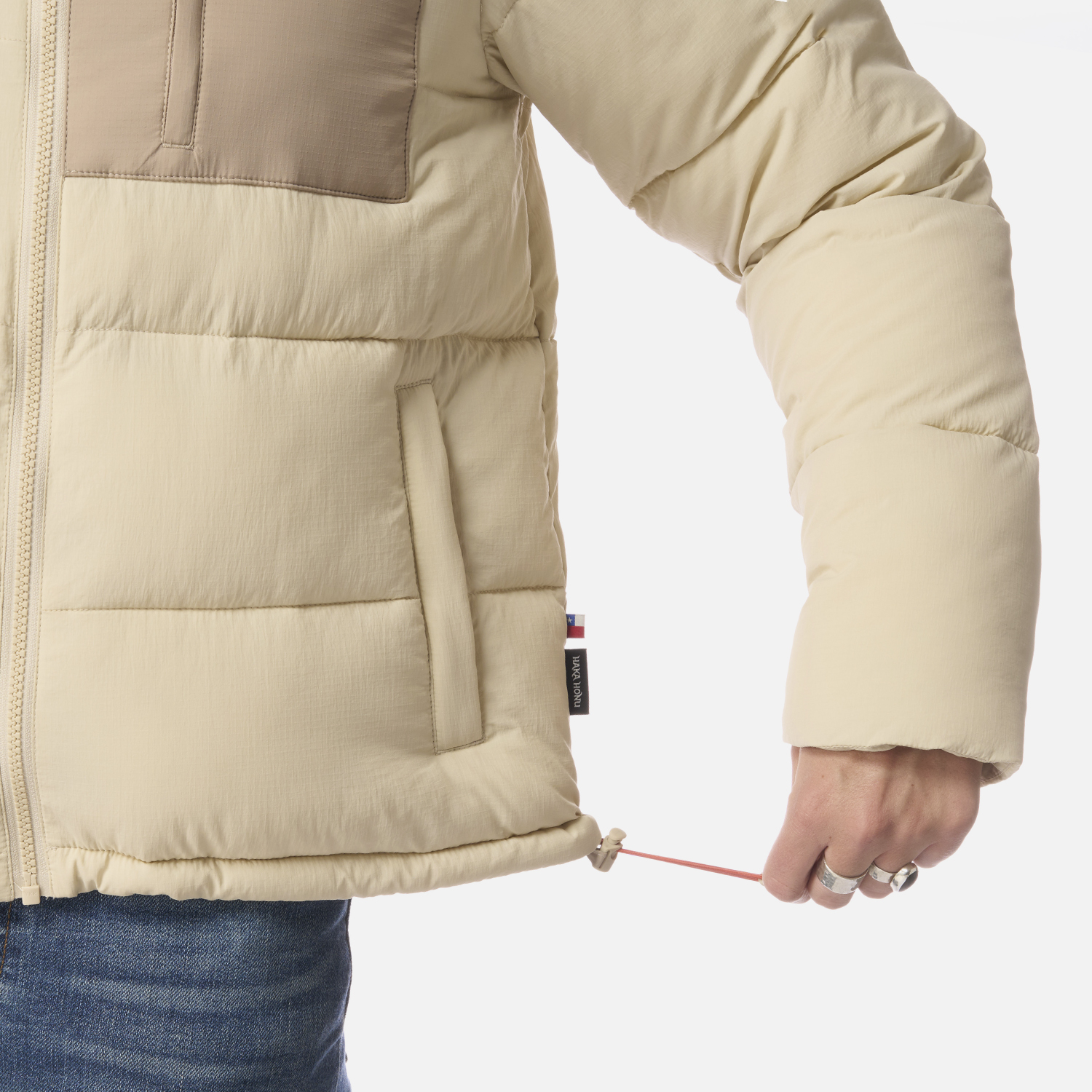 CHAQUETA MUJER AISLADA TAUPE HAKA HONU I26 - 6