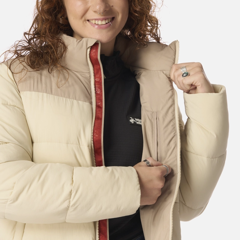CHAQUETA MUJER AISLADA TAUPE HAKA HONU I26 - 7